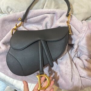 COPY - Dior Black Saddle Bag
